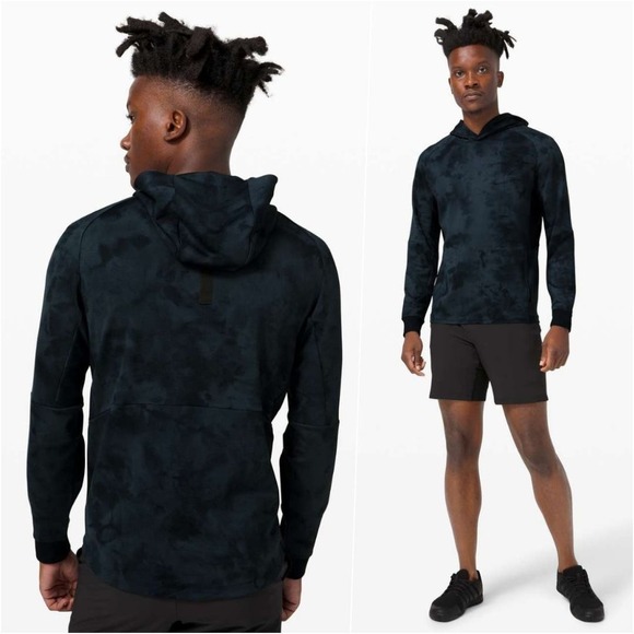 Lululemon Men Tech Hoodie Navy Small NWOT - Picture 1 of 11